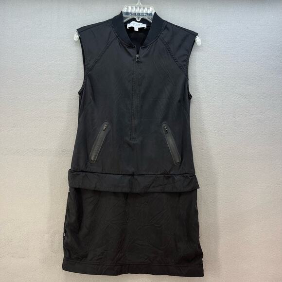 Derek Lam IOC Athleta Women's Half Zip Sleeveless Mini Studio Dress Size Small - Picture 1 of 12